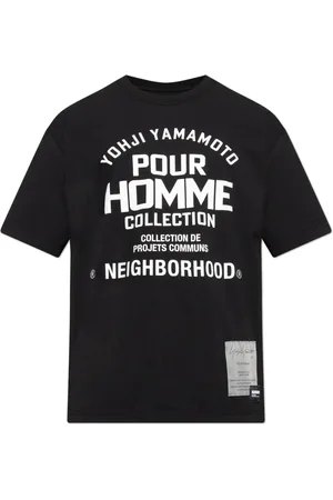 Y-3 Top, Herre, Sort, M, Bomuld, T-shirt med tryk