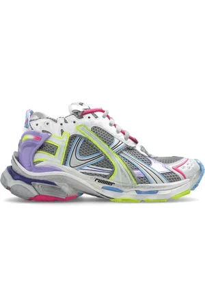 Balenciaga Sko, Dame, Flerfarvet, 34 EU, Runner Lace-Up Sneakers