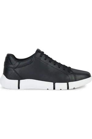 Geox Sko, Herre, Sort, 42 EU, Læder, Adacter Sneakers