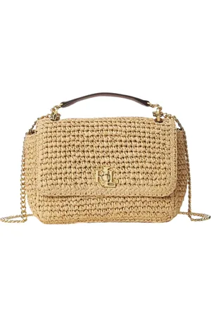 Ralph Lauren Taske, Dame, , ONE SIZE, Uld, Natur Sophee Skuldertaske