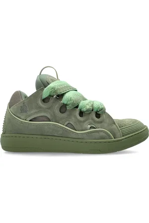 Lanvin Sko, Dame, Grøn, 37 EU, Læder, Sneakers Curb