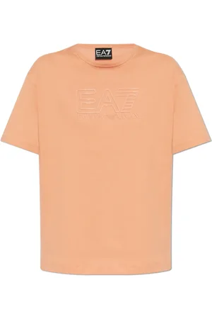 EA7 Top, Dame, Lyserød, L, Bomuld, T-shirt fra kollektionen