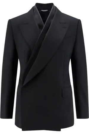 Dolce & Gabbana Jakke, Herre, Sort, M, Uld, Blazers