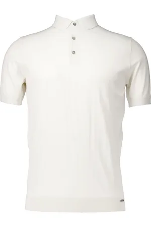 Gentiluomo Top, Herre, Hvid, M, Off Polo Skjorte
