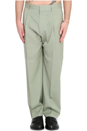 COSTUMEIN Bukser, Herre, Grøn, M, Uld, Vincent Loose Pants in 7007