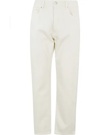 Icon Denim Jeans, Dame, Hvid, W34, Uld, Stilfulde Denim Jeans til Mænd