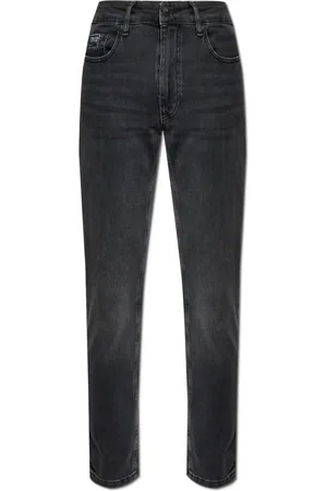 VERSACE Jeans, Herre, Sort, W30, Uld, Jeans skinny fit