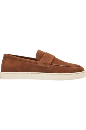 Scarosso Sko, Herre, Brun, 42 1/2 EU, Læder, Lucio Sneakers