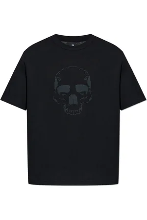 Paul Smith Top, Herre, Sort, 2XL, Bomuld, T-shirt med tryk