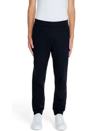 Armani Exchange Bukser, Herre, Sort, XS, Bomuld, Icon Project Joggers i fransk terry