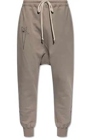 Rick Owens Bukser, Herre, Grå, XL, Hamp, x Champion Sweatpants