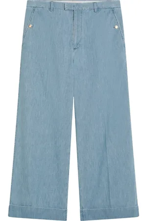 VALENTINO GARAVANI Jeans, Dame, Blå, XL, Bomuld, Flared Jeans