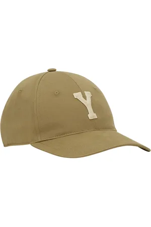Saint Laurent Tilbehør, Herre, , 57 CM, Bomuld, Y Patch Bomuldshat