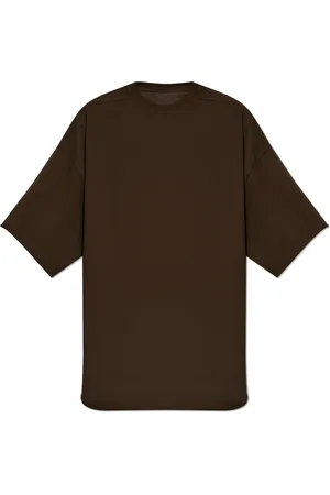 Rick Owens Top, Herre, Brun, ONE SIZE, Bomuld, Tommy T-Shirt