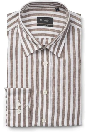 Sand Skjorte, Herre, Flerfarvet, 2XL, Bomuld, Casual Skjorte