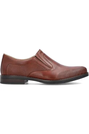 Rieker Sko, Herre, Brun, 44 EU, Uld, Klassiske brune formelle business sko