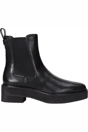 Ralph Lauren Sko, Dame, Sort, 37 EU, Uld, Stilfulde ankelstøvler