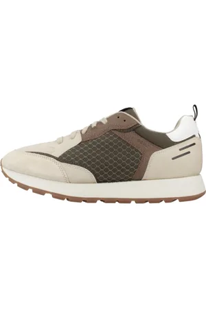 Geox Sko, Herre, Flerfarvet, 42 EU, Uld, Stilfulde Sneakers Partenio Model