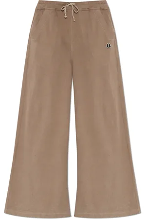 Rick Owens Bukser, unisex, Brun, S, Bomuld, Wide Bukser