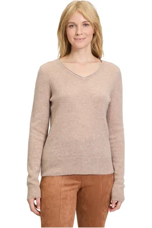 Betty Barclay Strik, Dame, , 3XL, Finstrikket sweater med rund hals