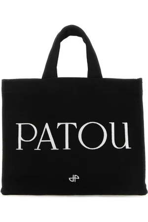 Patou Taske, Dame, Sort, ONE SIZE, Uld, Sort Lærredstaske Indkøbstaske