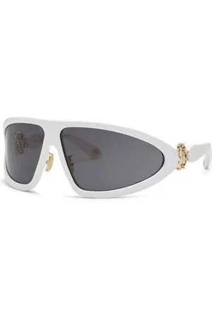 Roberto Cavalli Tilbehør, unisex, Hvid, ONE SIZE, Uld, Hvide Smoke Solbriller
