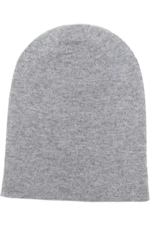 Saint Laurent Tilbehør, Dame, Grå, ONE SIZE, Cashmere, Cashmere Strik Logo Hue