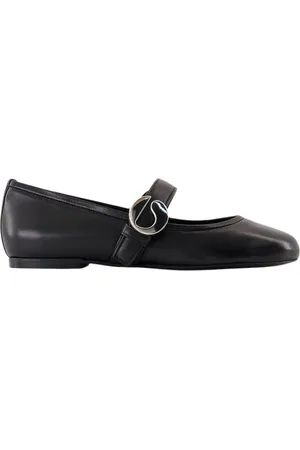 COPERNI Sko, Dame, Sort, 39 EU, Læder, Sorte flade ballerina slip-on sko