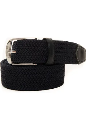 CANALI Tilbehør, Herre, Blå, 90 CM, Uld, Rebbælte