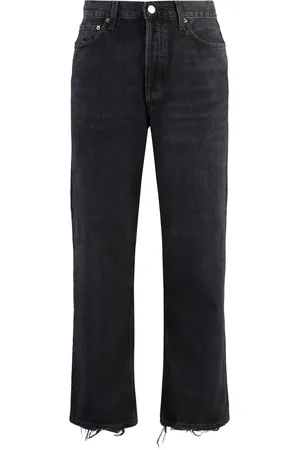 AGOLDE Jeans, Herre, Sort, W29, Bomuld, Vintage Straight-Leg Jeans
