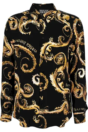 VERSACE Skjorte, Herre, Sort, M, Skjorter