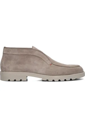santoni Sko, Herre, , 42 1/2 EU, Slip-Ons Sue Spiegel Taupe
