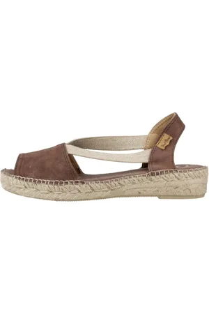 Toni Pons Sko, Dame, Brun, 40 EU, Flade sandaler