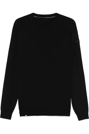 RRD Strik, Herre, Sort, M, Sort Sweater Elevate Stil Komfortabel Pasform