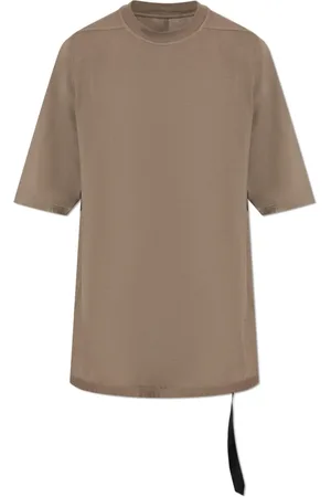 Rick Owens Top, Herre, Brun, L, Bomuld, Bomulds T-shirt