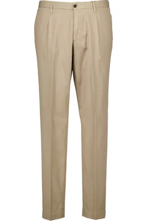 corneliani Bukser, Herre, Brun, L, Uld, Kamelbukser