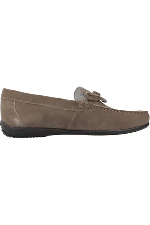Geox Sko, Herre, Grå, 43 EU, Uld, Ascanio Loafers