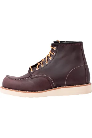 Red Wing Sko, Herre, Brun, 44 1/2 EU, Læder, Moc Toe Snørestøvler