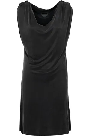 RRD Kjole, Dame, Sort, S, Polyester, Ærmeløs V-hals kjole