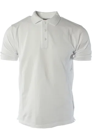 Woolrich Top, Herre, Hvid, 2XL, Bomuld, Hvid Polo til Mænd