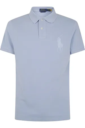 Ralph Lauren Top, Herre, Blå, S, Kortærmet Poloshirt