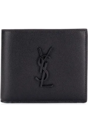 Saint Laurent Tilbehør, Herre, Sort, ONE SIZE, Læder, Kortholder