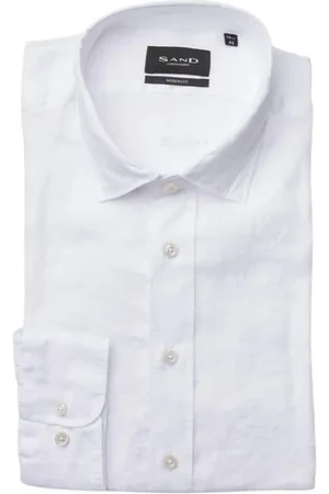 Sand Skjorte, Herre, Hvid, 3XL, Bomuld, 8823 Statec Skjorte