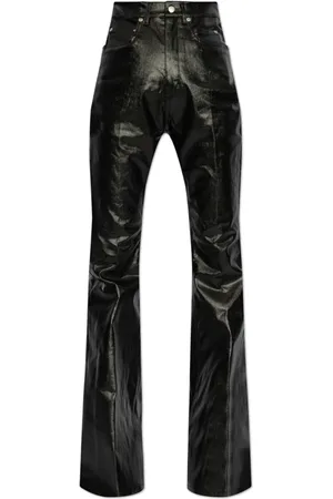 Rick Owens Bukser, Dame, Sort, W28, Bomuld, Bukser Bolan