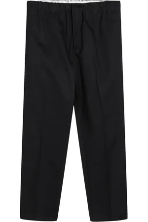 Jil Sander Bukser, Herre, Blå, S, Løse Baggy Bukser