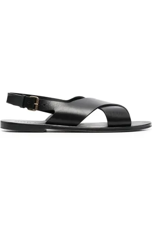 Saint Laurent Sko, Herre, Sort, 44 EU, Uld, Mojave Sandaler
