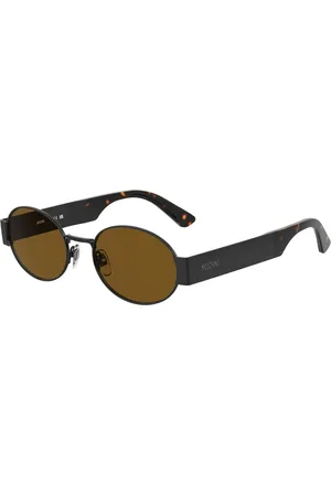 Moschino Tilbehør, unisex, Brun, 55 MM, Sort/brun solbriller