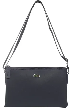 Lacoste Taske, Dame, Blå, ONE SIZE, Uld, Flad Blå Skuldertaske
