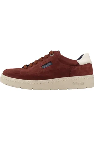 CallagHan Sko, Dame, Rød, 38 EU, Snøresneakers til aktiv livsstil