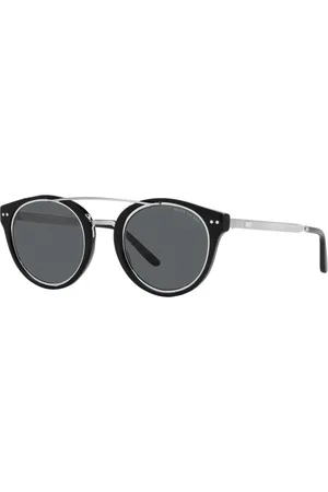 Ralph Lauren Tilbehør, Herre, Sort, 49 MM, Solbriller